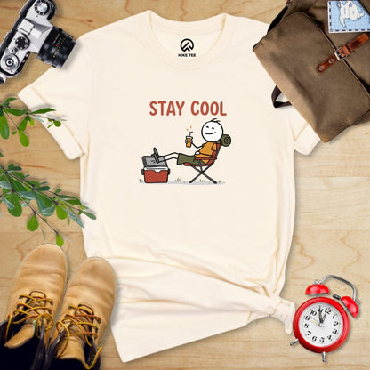 Hike Tee T-Shirt Natural / S Stay Cool Shirt