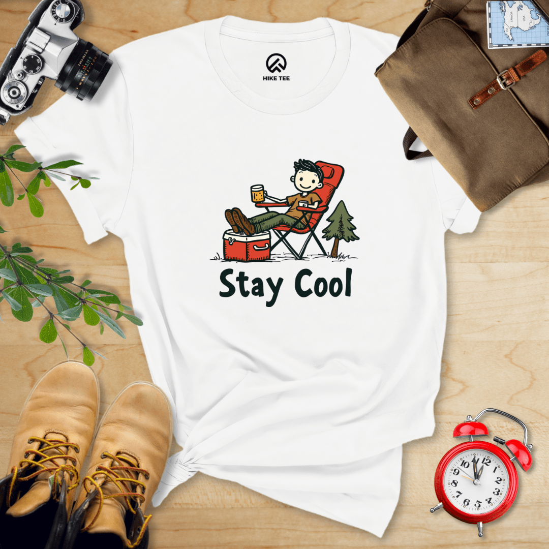Hike Tee T-Shirt White / S Stay Cool Shirt