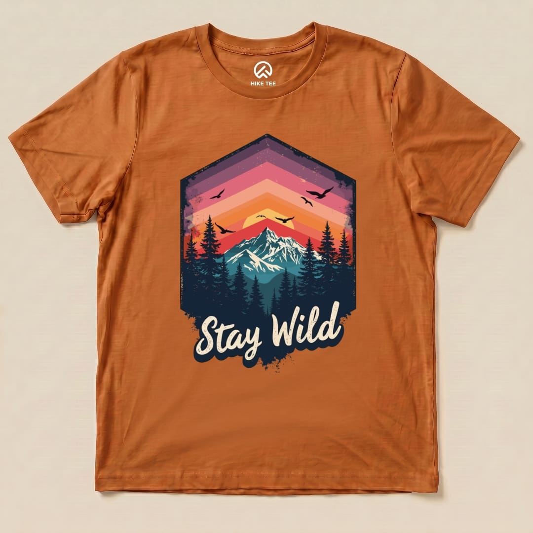 Stay Wild Shirt Hike Tee T-Shirt Autumn / S