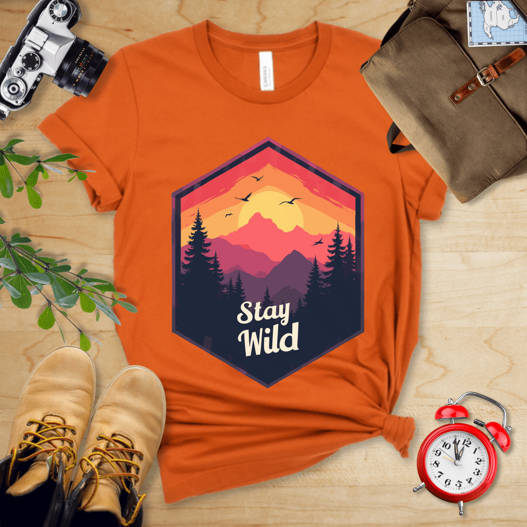 Hike Tee T-Shirt Autumn / S Stay Wild Shirt