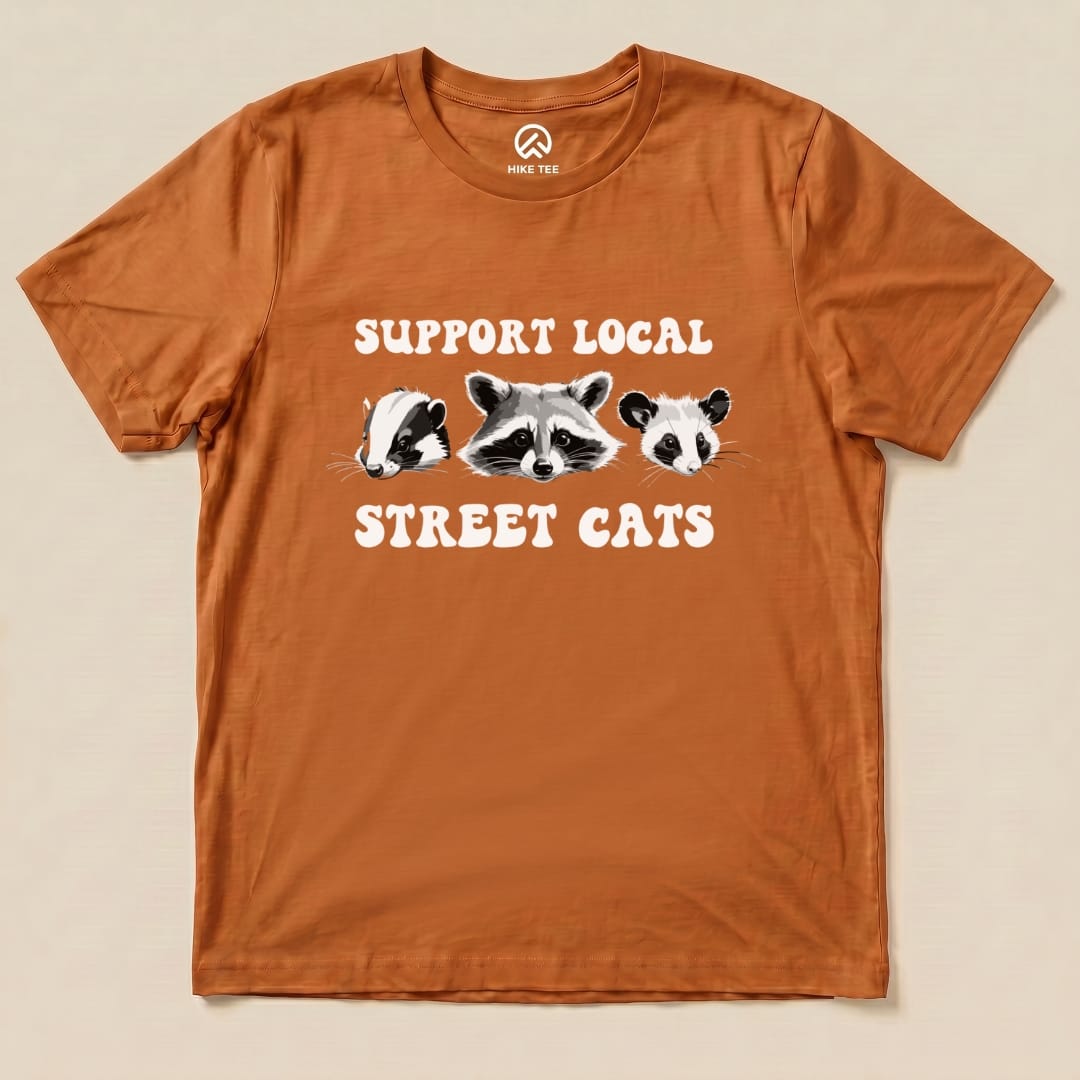 Street Cats Shirt Hike Tee T-Shirt Autumn / S