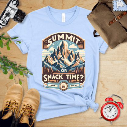 Printify T-Shirt Summit Or Snack Time Shirt