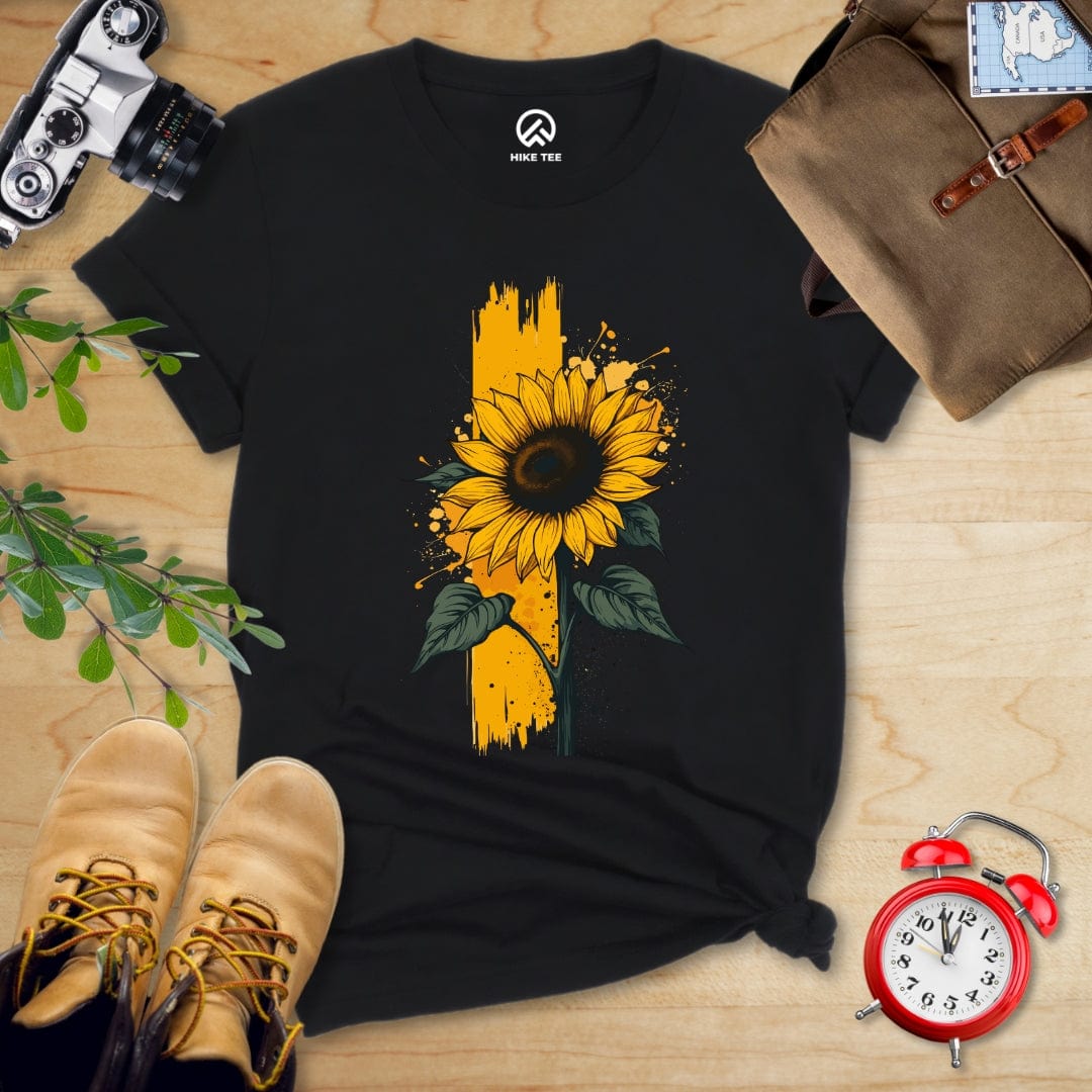 Hike Tee T-Shirt Black / S Sunflower Shirt