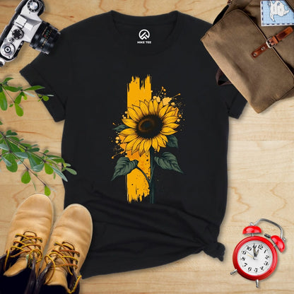 Hike Tee T-Shirt Black / S Sunflower Shirt
