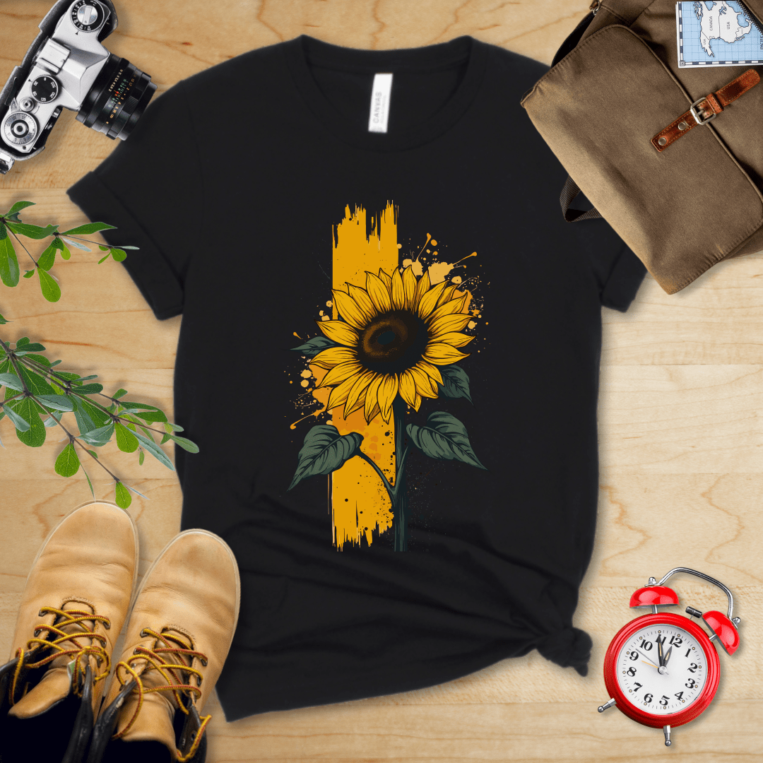 Hike Tee T-Shirt Black / S Sunflower Shirt