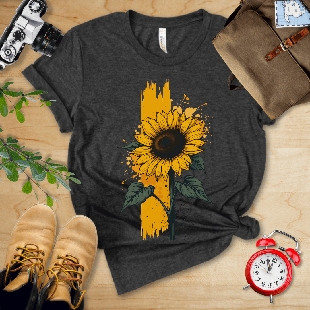 Hike Tee T-Shirt Dark Grey Heather / S Sunflower Shirt