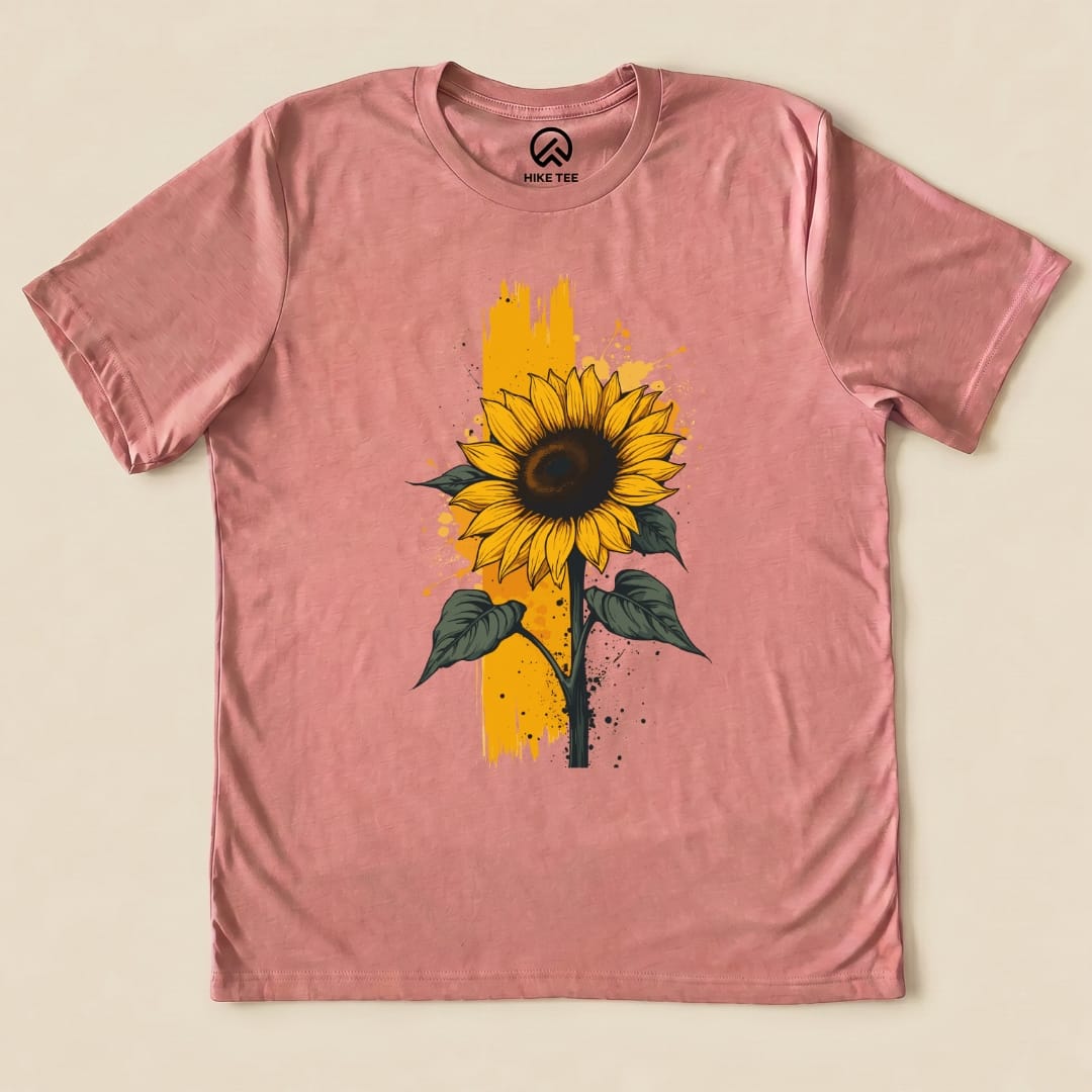 Sunflower Shirt Hike Tee T-Shirt Heather Mauve / S