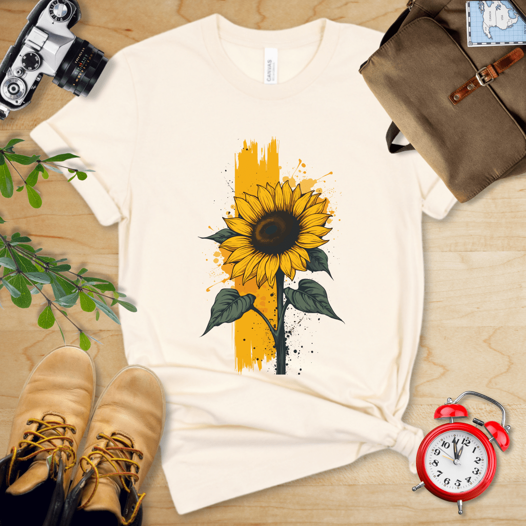 Hike Tee T-Shirt Natural / S Sunflower Shirt