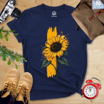 Hike Tee T-Shirt Navy / S Sunflower Shirt