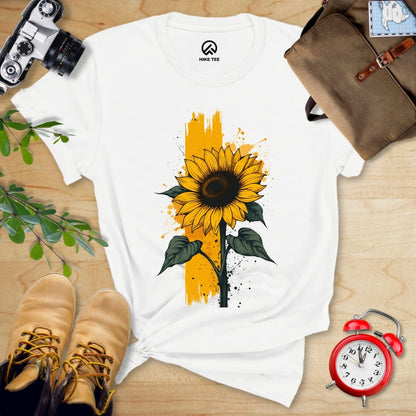 Hike Tee T-Shirt White / S Sunflower Shirt