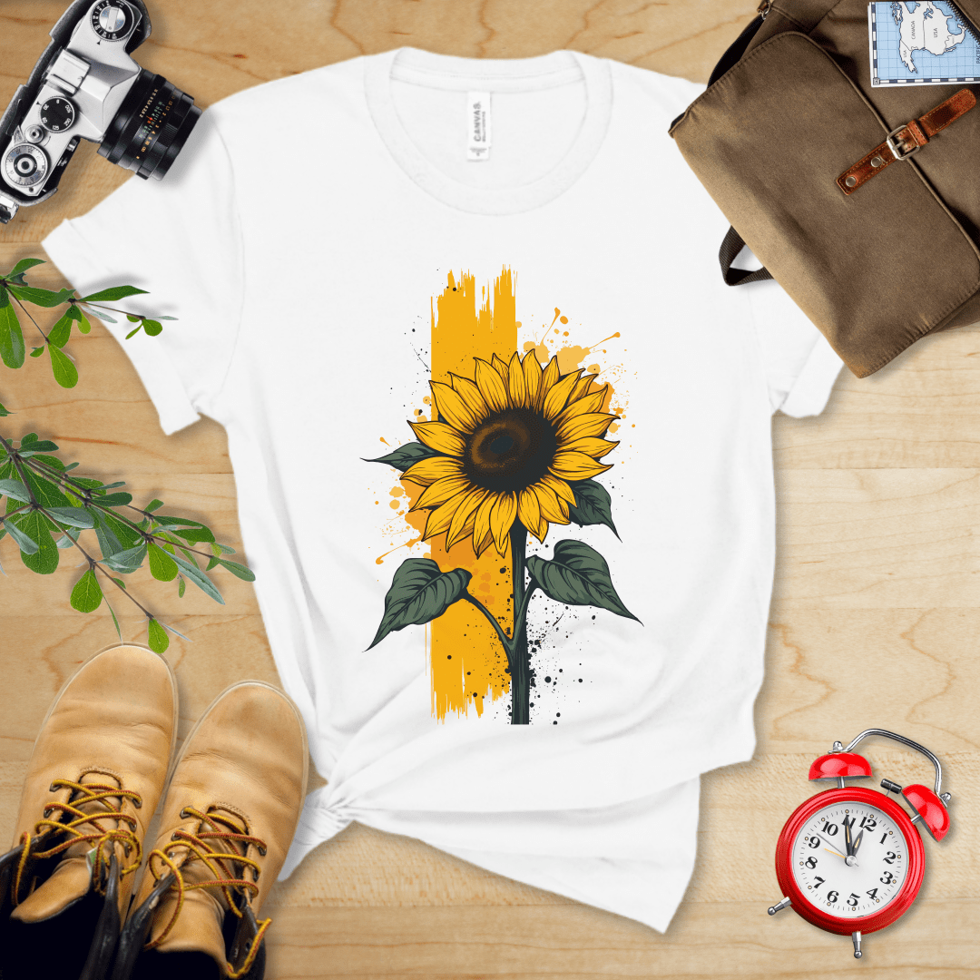 Hike Tee T-Shirt White / S Sunflower Shirt