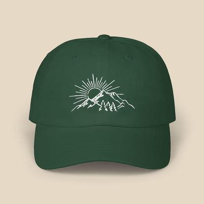 Sunset Cap Hike Tee Hats Spruce