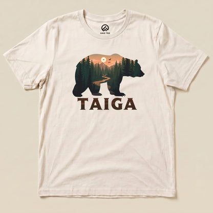 Hike Tee T-Shirt Natural / S Taiga Bear Shirt