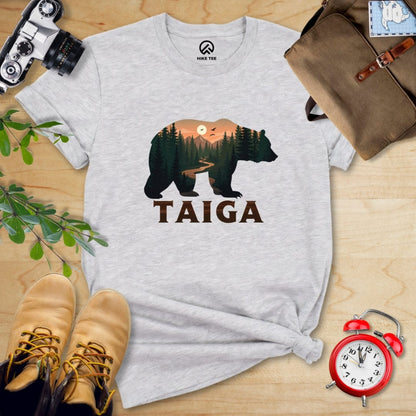 Printify T-Shirt Athletic Heather / S Taiga Shirt