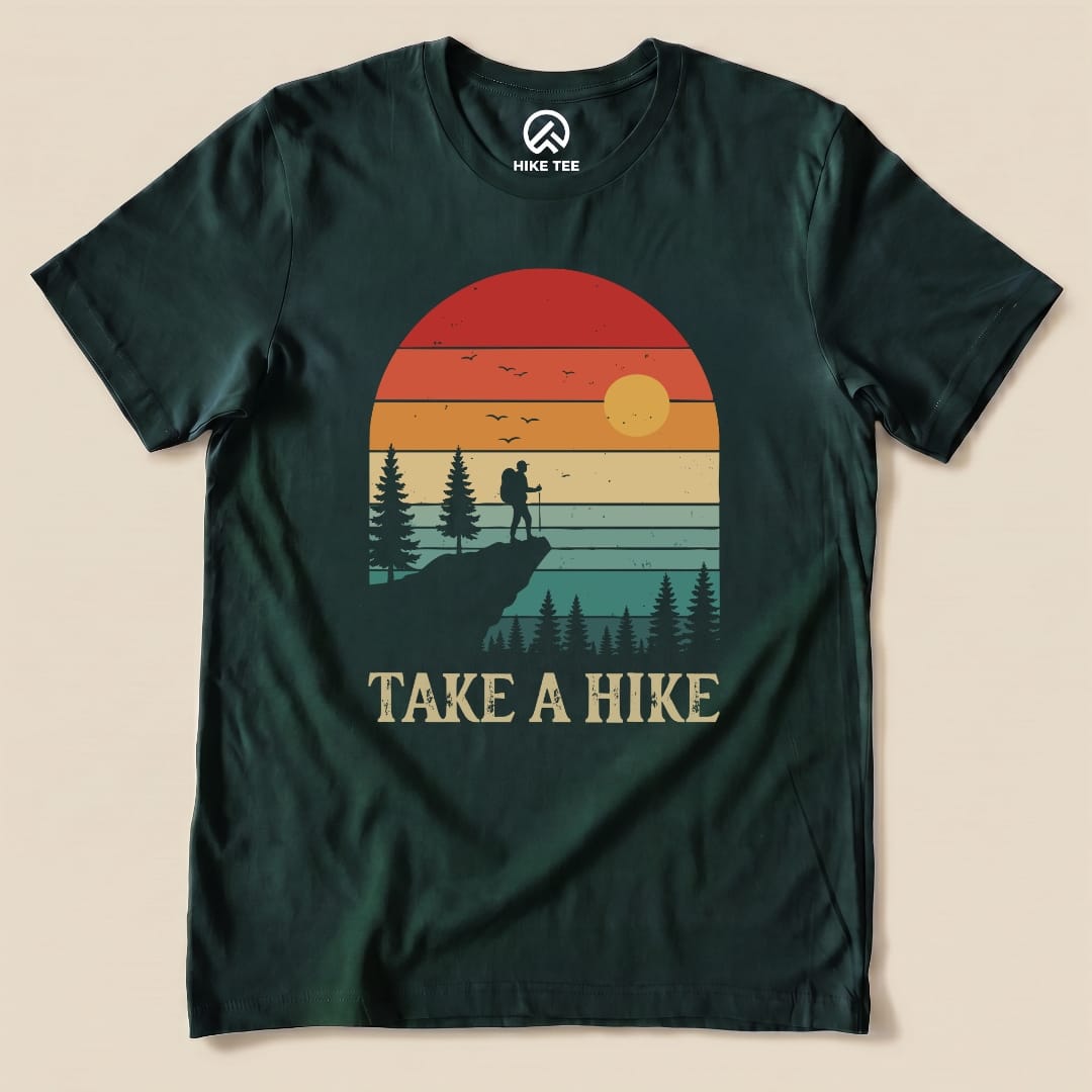Hike Tee T-Shirt Forest / S Take a Hike Hiking Shirt