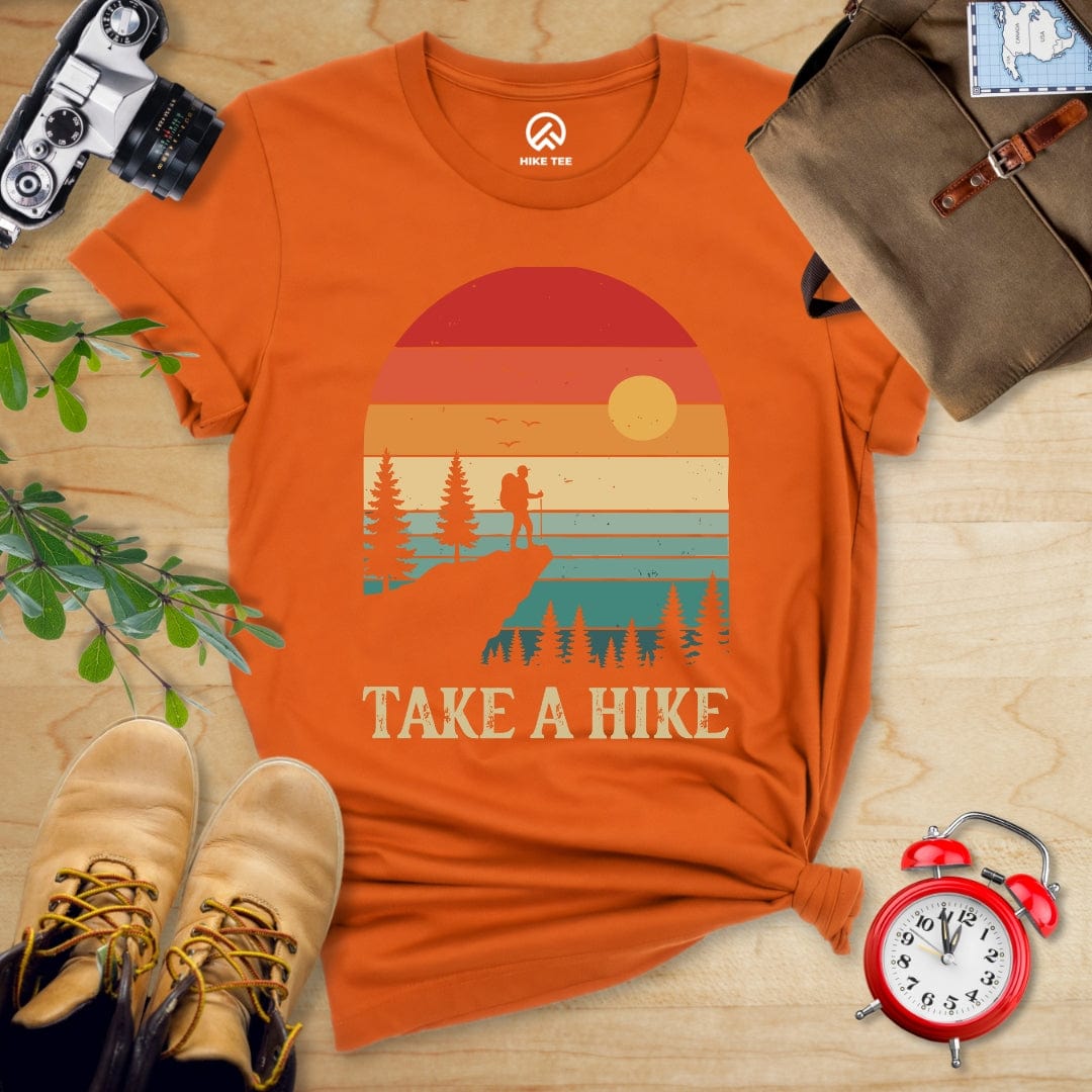 Hike Tee T-Shirt Autumn / S Take a Hike Retro Shirt