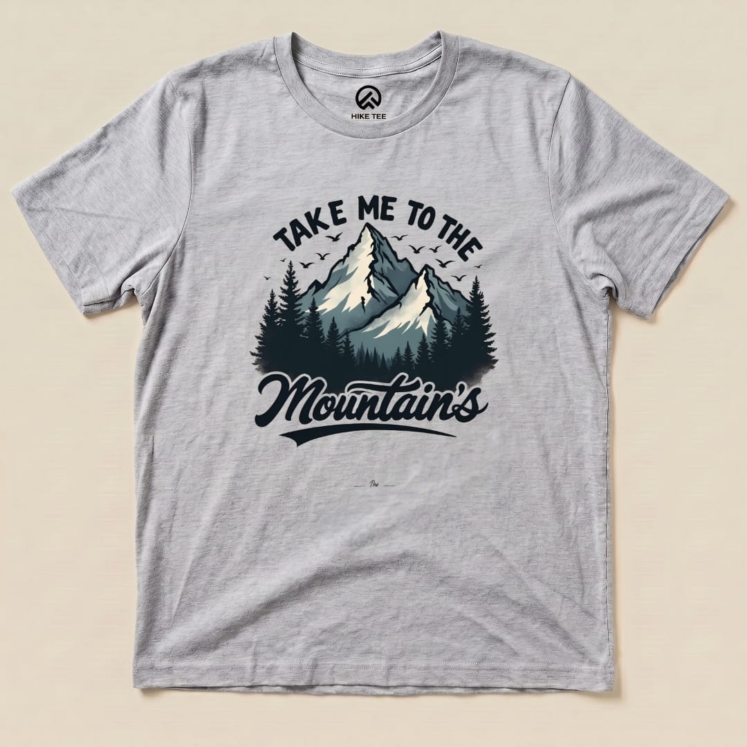 Take Me Shirt Hike Tee T-Shirt Athletic Heather / S