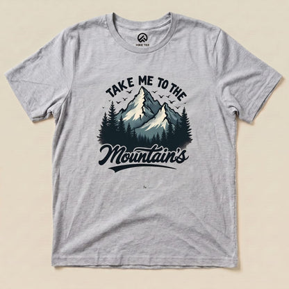 Take Me Shirt Hike Tee T-Shirt Athletic Heather / S