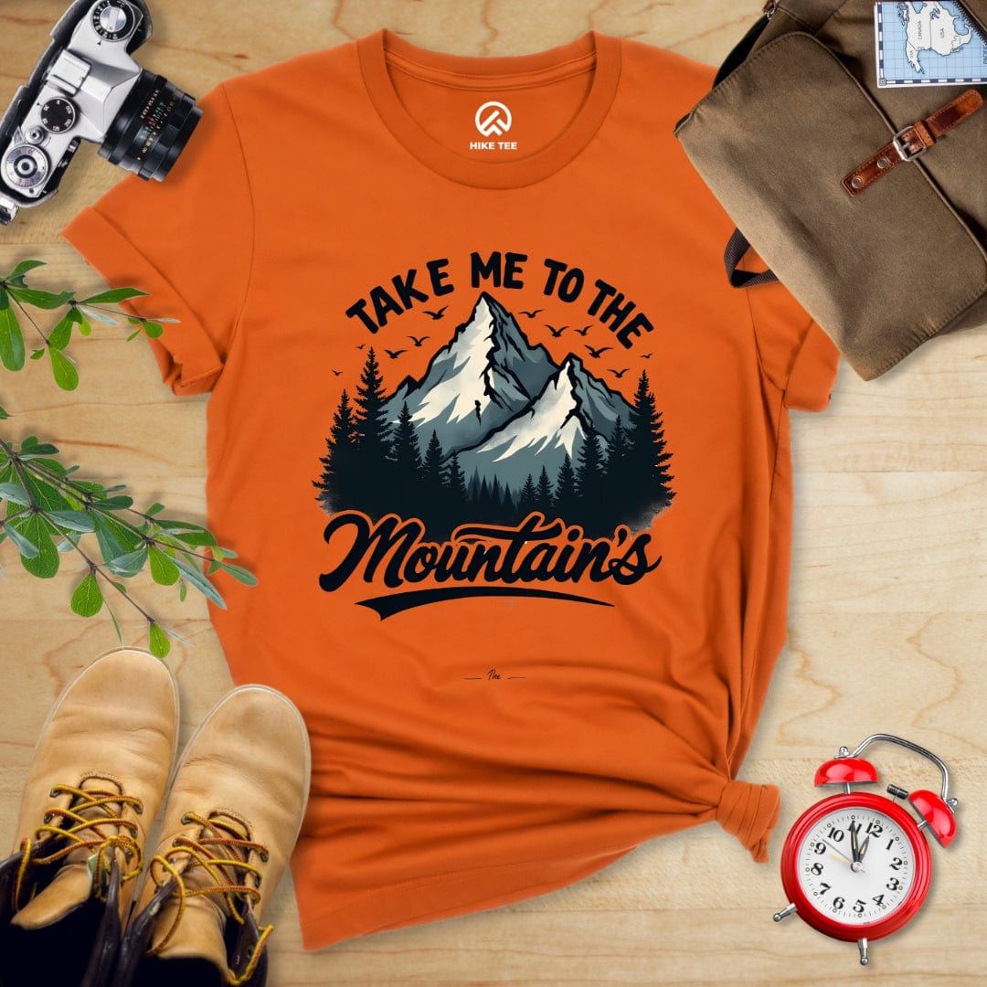 Hike Tee T-Shirt Autumn / S Take Me Shirt