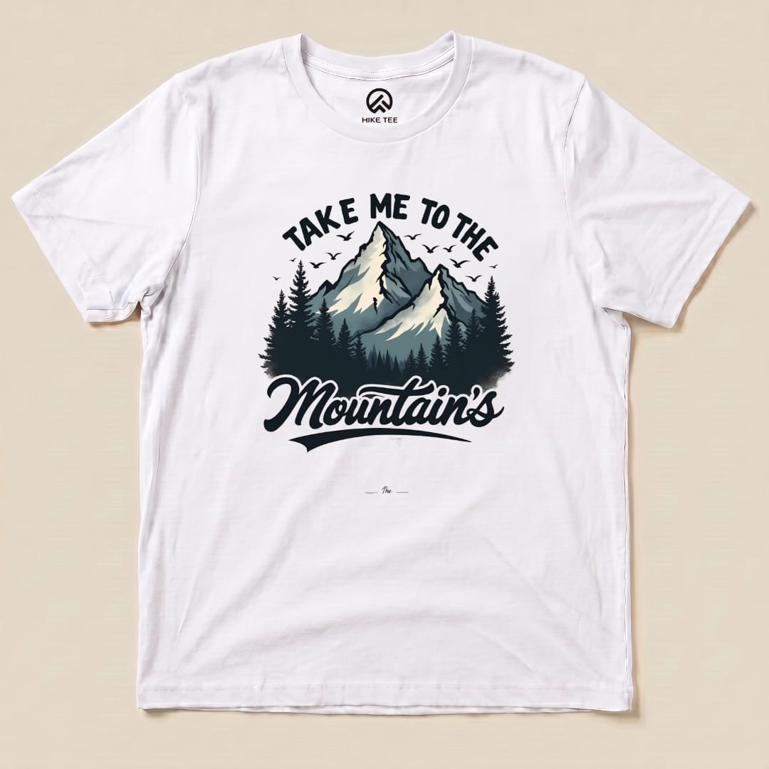 Take Me Shirt Hike Tee T-Shirt White / S