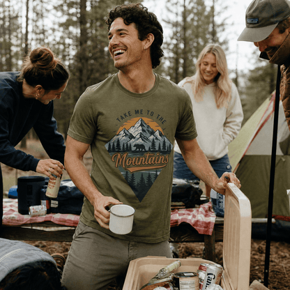 Take Me To The Mountains Shirt Hike Tee T-Shirt