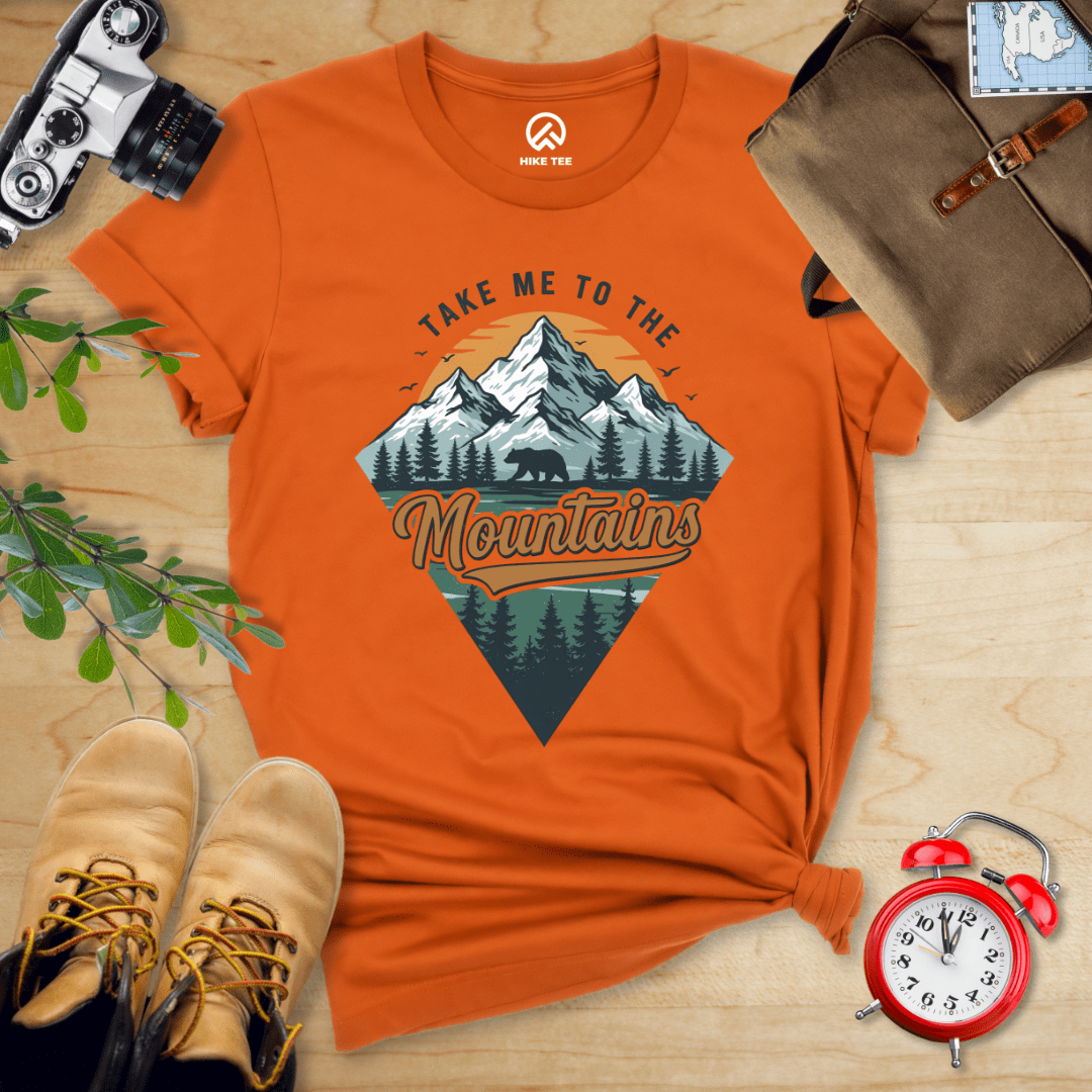 Hike Tee T-Shirt Autumn / S Take Me To The Mountains Shirt