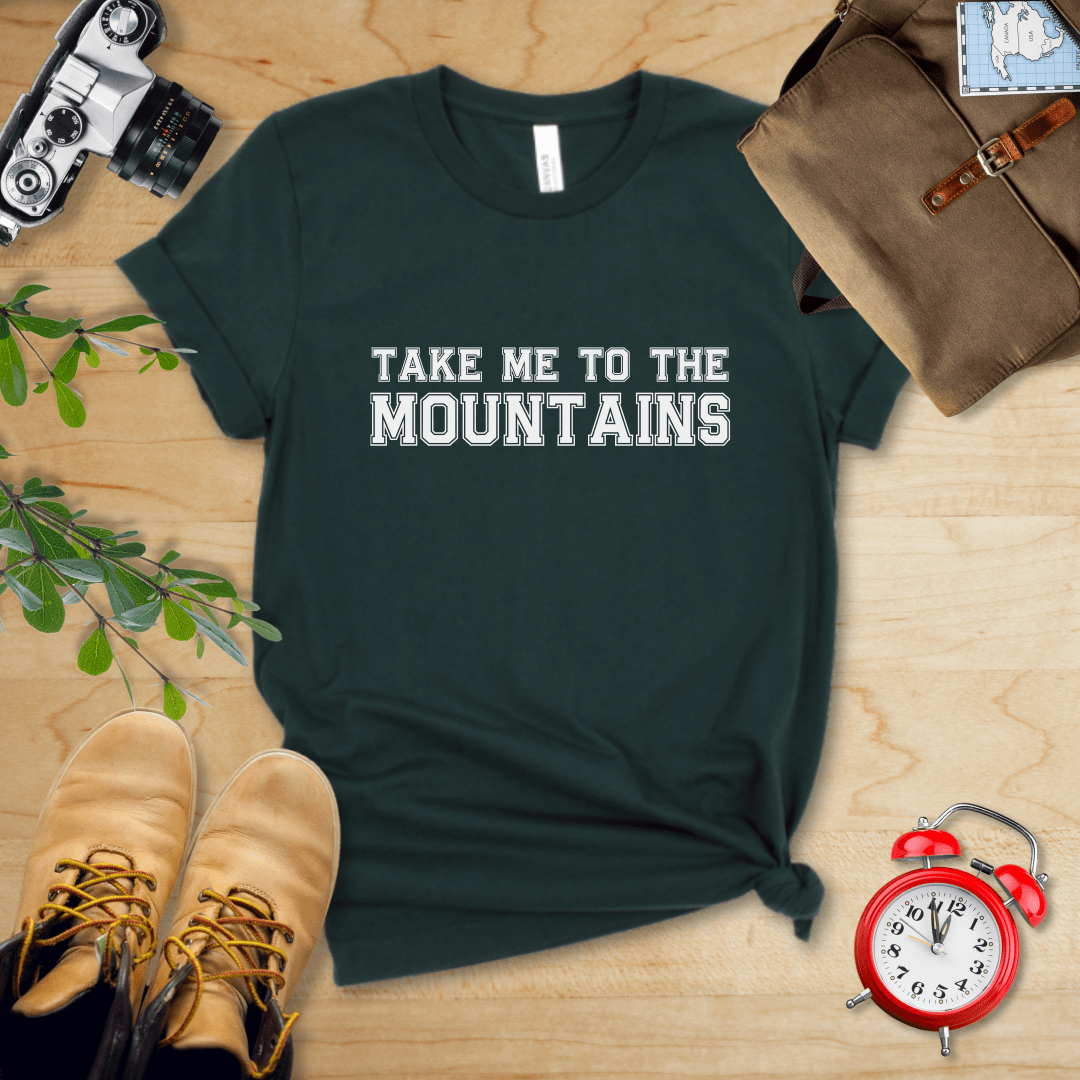 Printify T-Shirt Forest / S Take Me To The Mountains Shirt