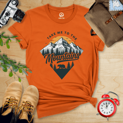 Hike Tee T-Shirt Autumn / S Take Me To The Mountians Shirt