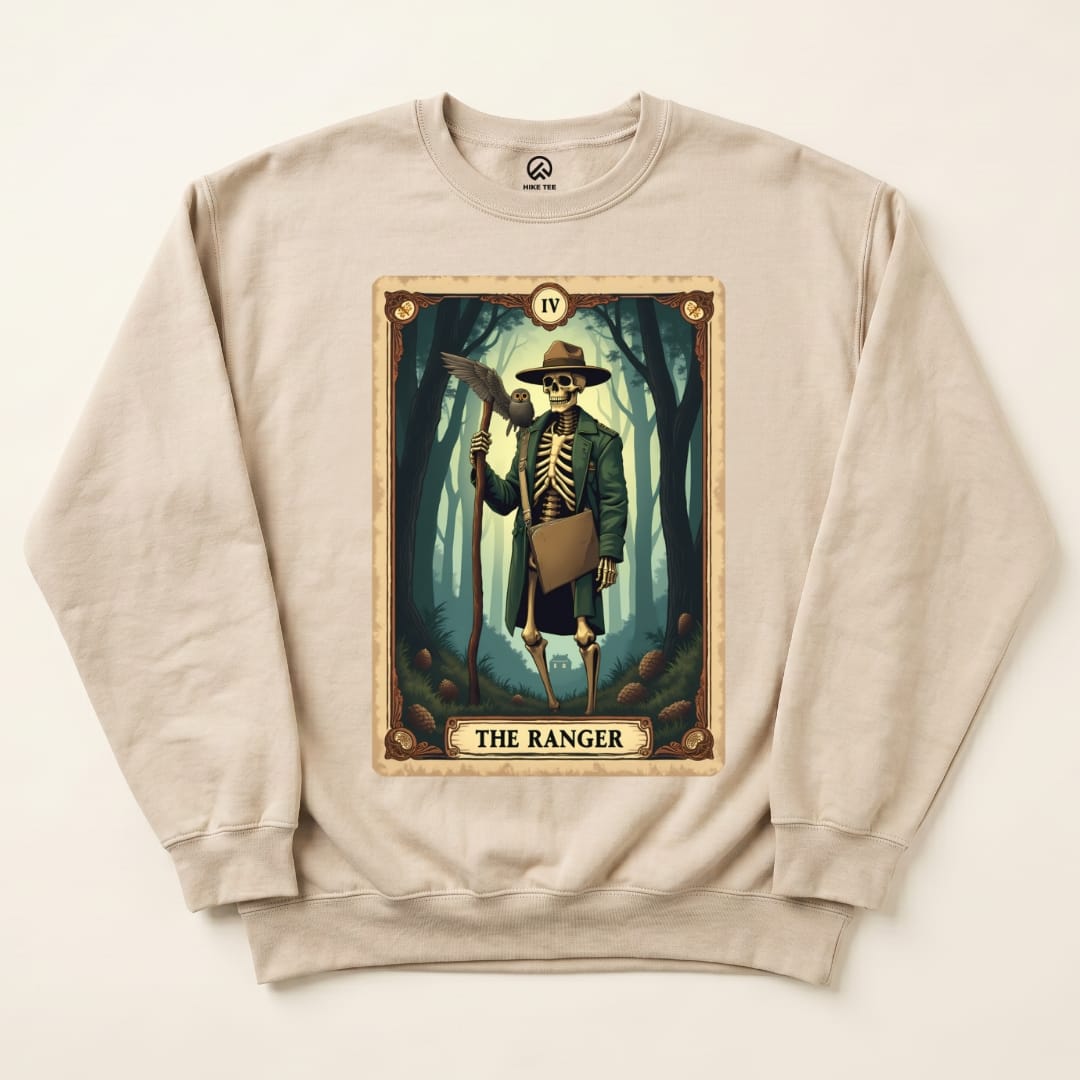 Tarrot Card Ranger Sweatshirt Hike Tee Sweatshirt Sand / S