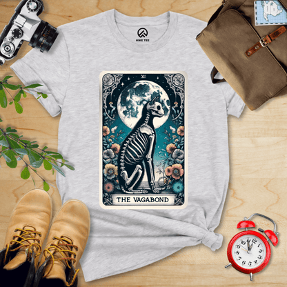 Hike Tee T-Shirt Athletic Heather / S Tarrot Cat Vagabond Shirt