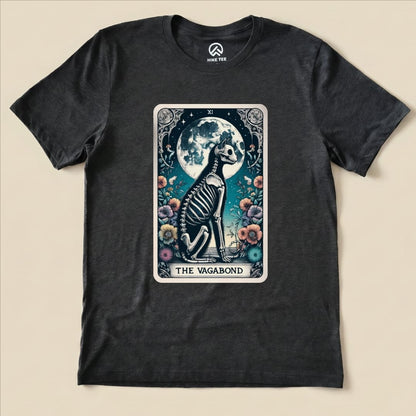 Tarrot Cat Vagabond Shirt Hike Tee T-Shirt Dark Grey Heather / S