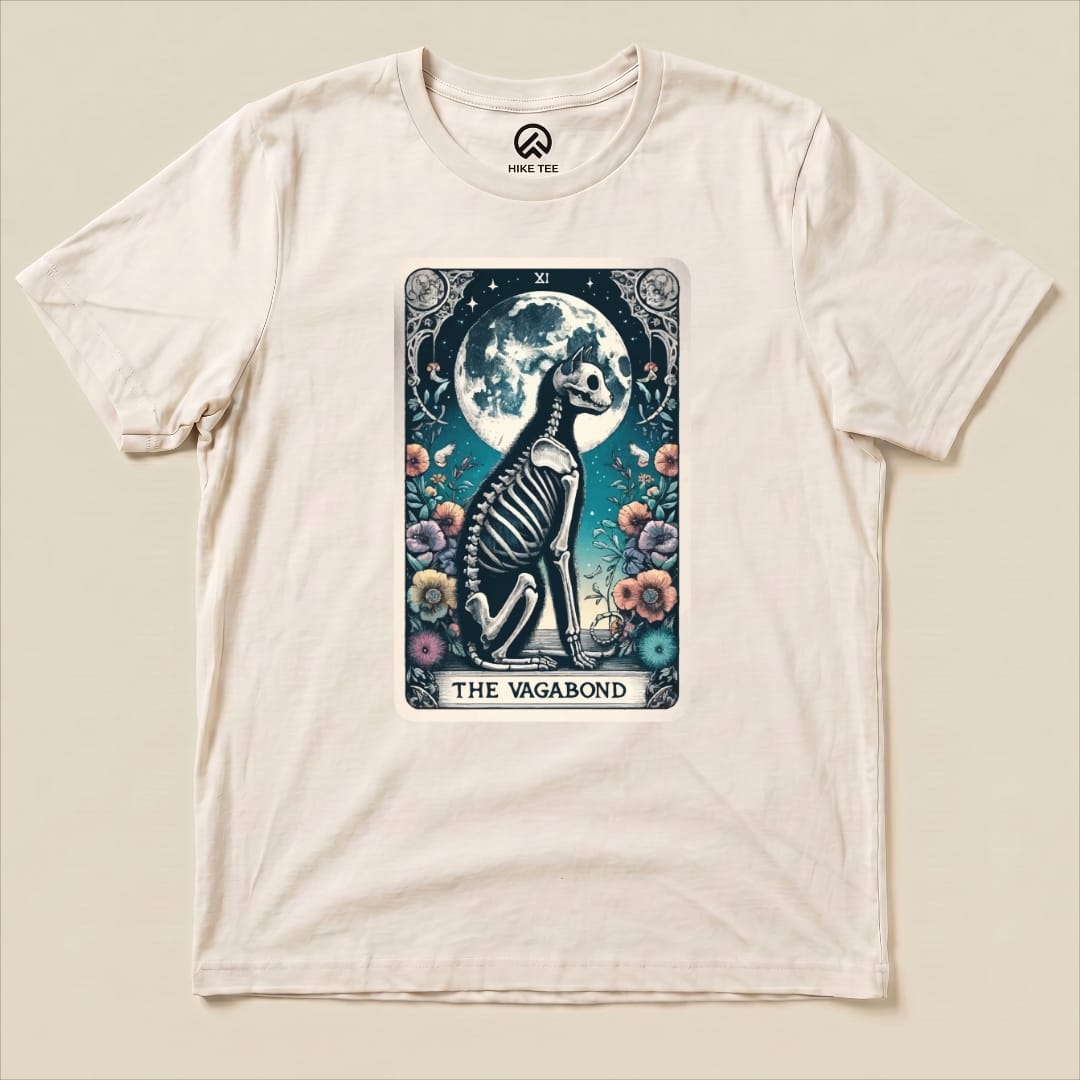 Tarrot Cat Vagabond Shirt Hike Tee T-Shirt Natural / S