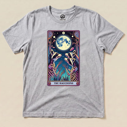 Tarrot Raccoon Shirt Hike Tee T-Shirt Athletic Heather / S