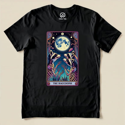 Tarrot Raccoon Shirt Hike Tee T-Shirt Black / S