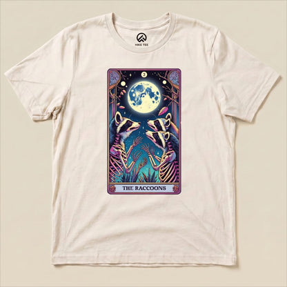 Tarrot Raccoon Shirt Hike Tee T-Shirt Natural / S