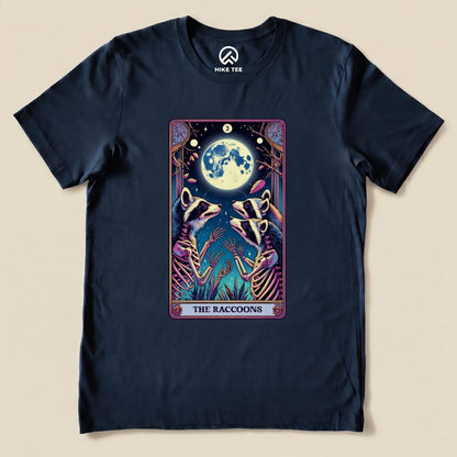 Tarrot Raccoon Shirt Hike Tee T-Shirt Navy / S