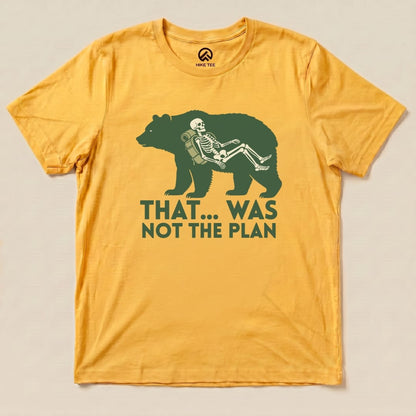 Hike Tee T-Shirt Gold / S That... Was Bear Shirt