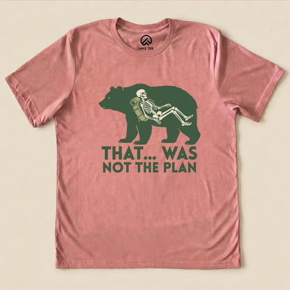 Hike Tee T-Shirt Heather Mauve / S That... Was Bear Shirt