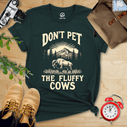 Hike Tee T-Shirt Forest / S The Fluffy Cow Shirt