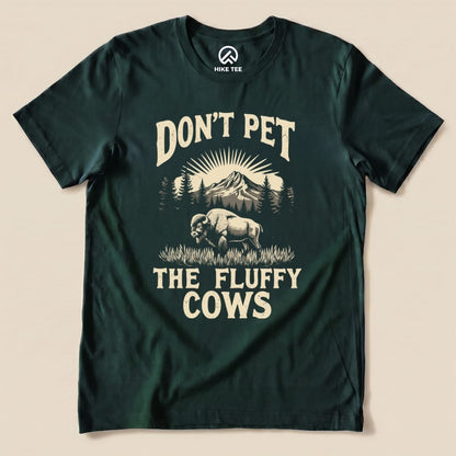 Hike Tee T-Shirt Forest / S The Fluffy Cow Shirt
