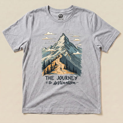 Hike Tee T-Shirt Athletic Heather / S The Journey Shirt