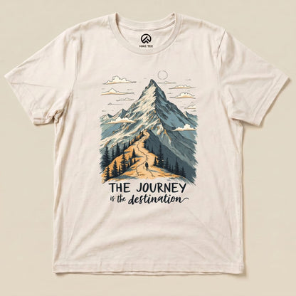 Hike Tee T-Shirt Natural / S The Journey Shirt