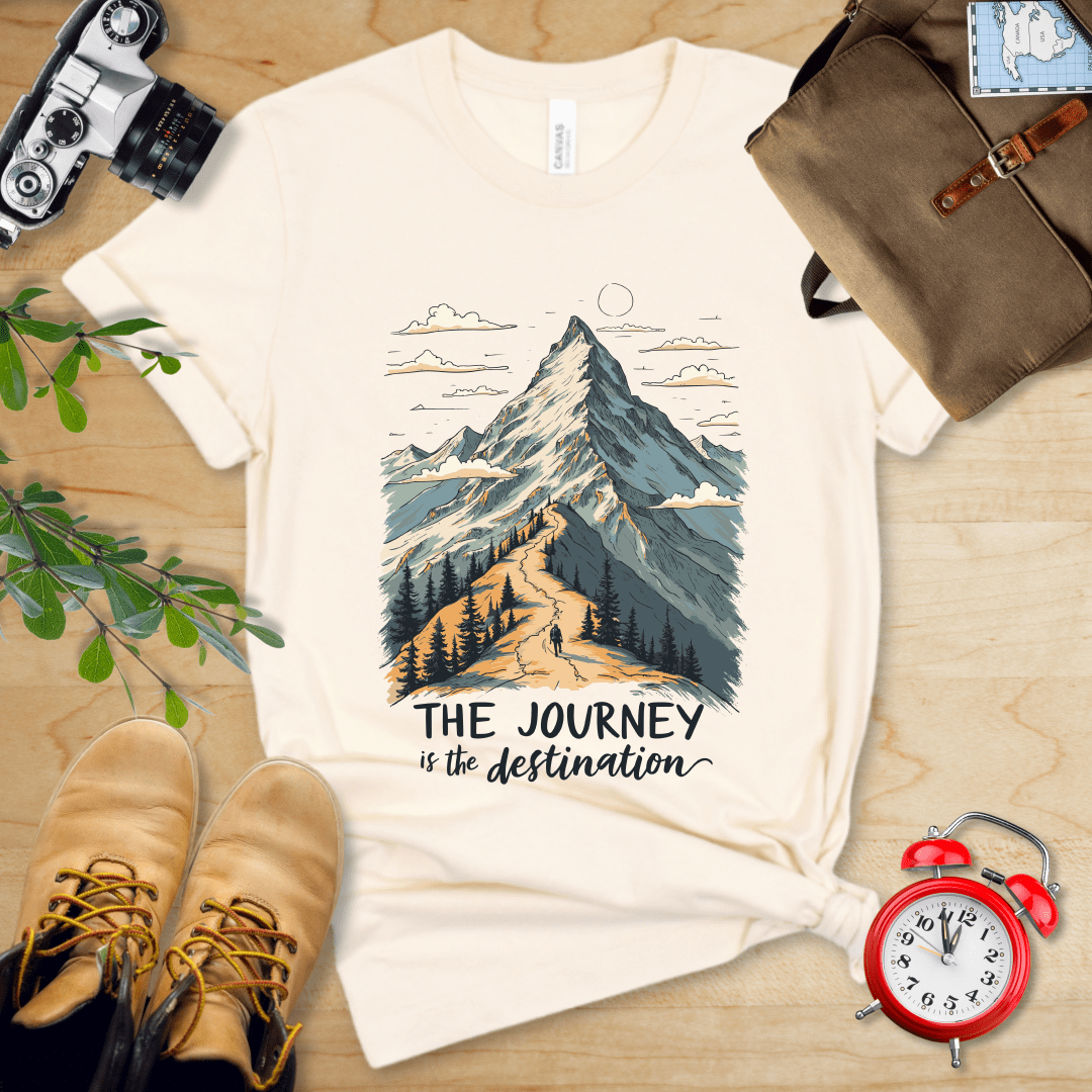 Printify T-Shirt Natural / S The Journey Shirt