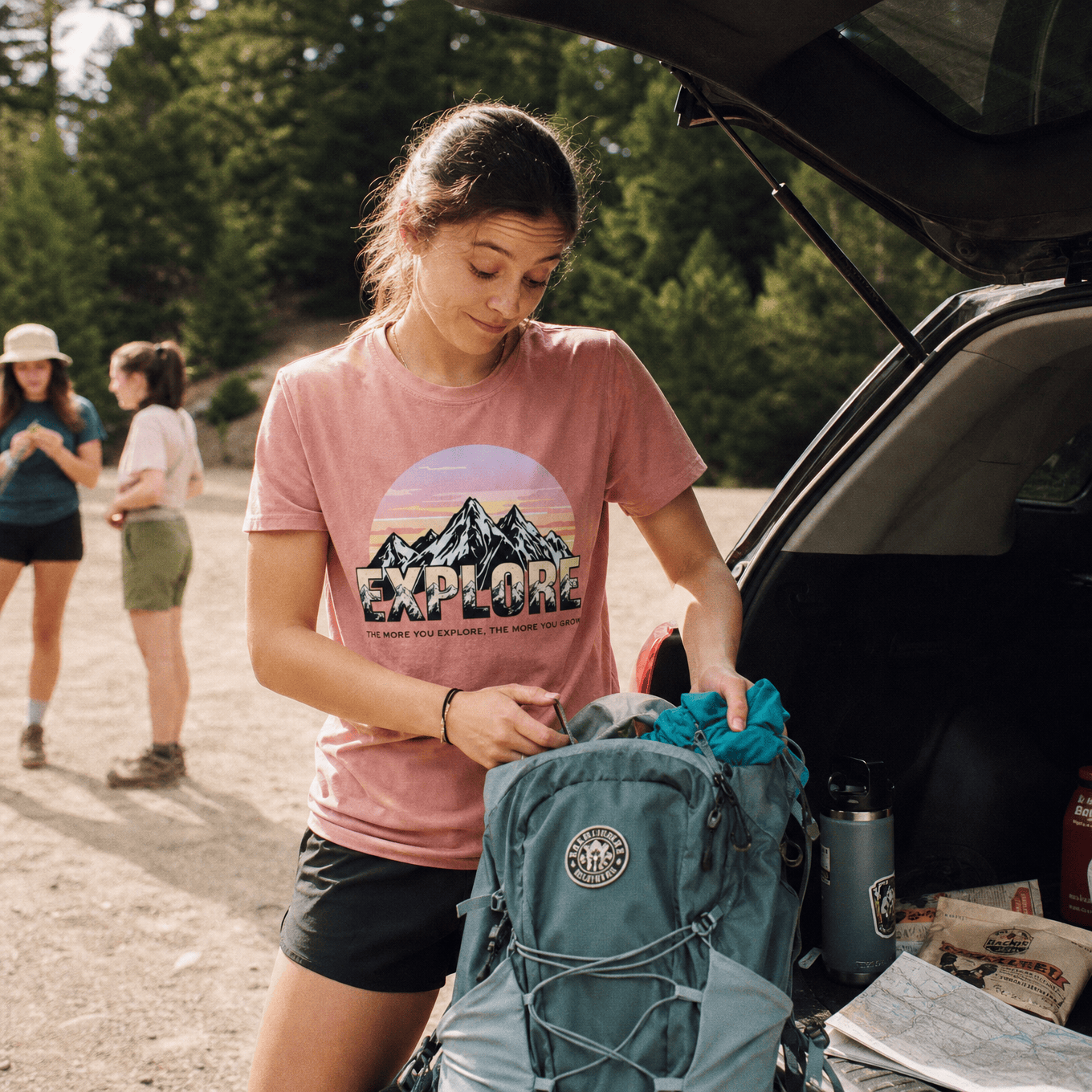 The More You Explore The More You Grow Shirt Hike Tee T-Shirt