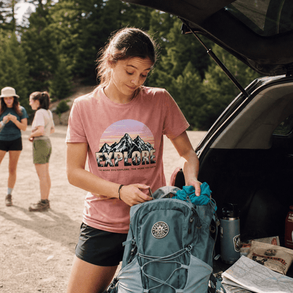 The More You Explore The More You Grow Shirt Hike Tee T-Shirt