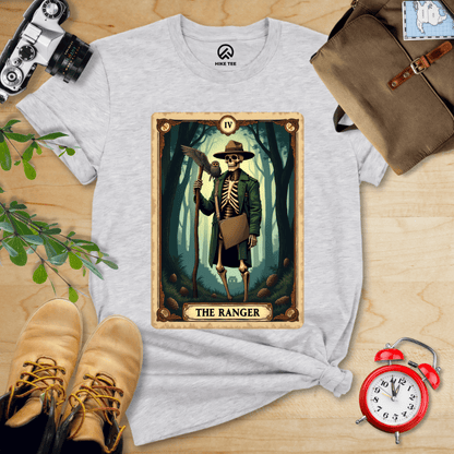 Hike Tee T-Shirt Athletic Heather / S The Ranger Card Shirt