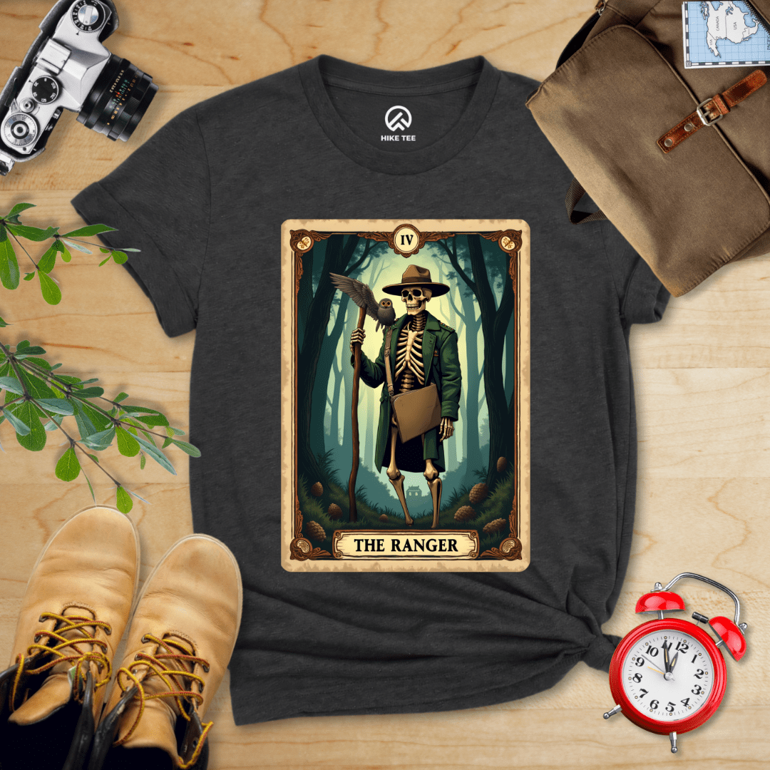 Hike Tee T-Shirt Dark Grey Heather / S The Ranger Card Shirt