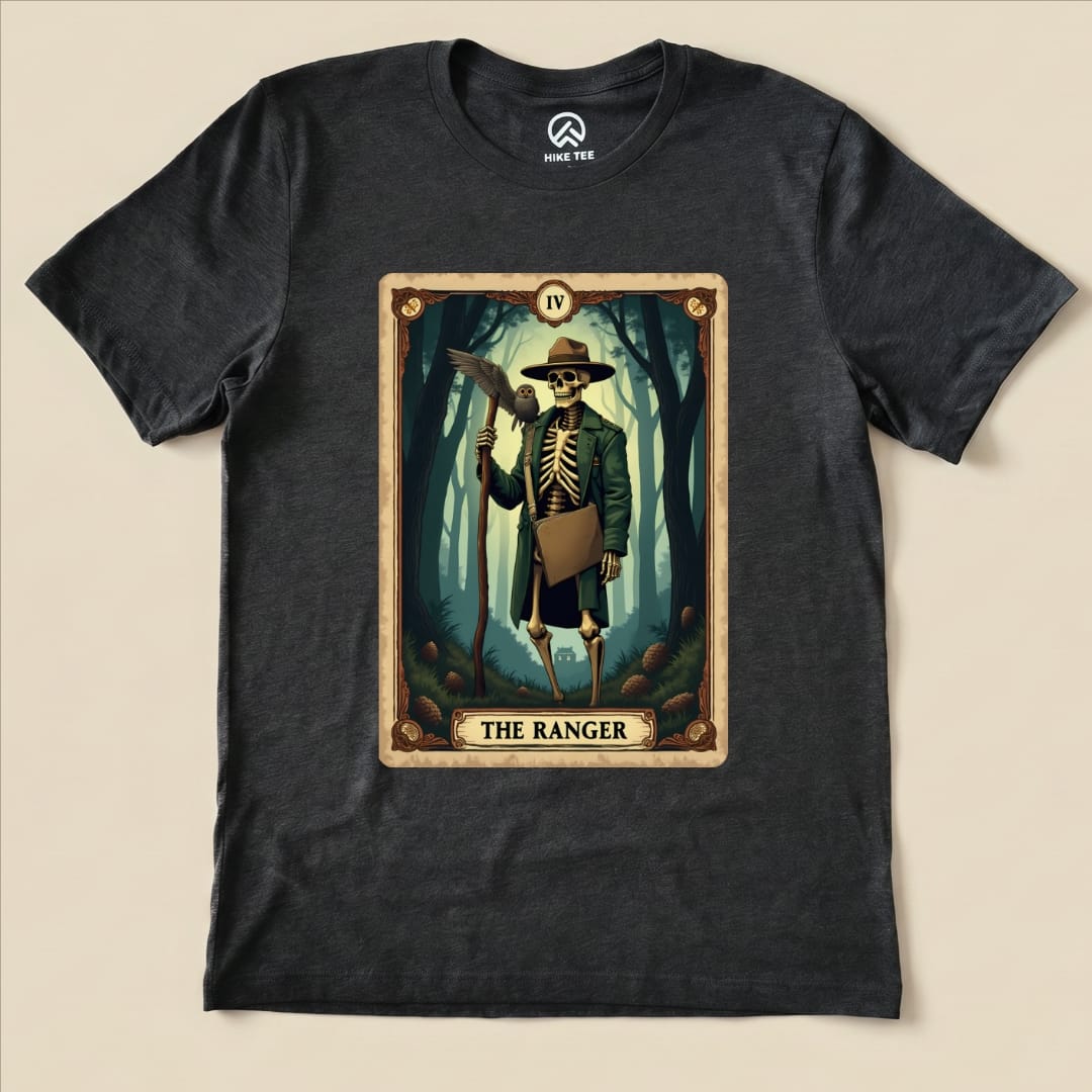 The Ranger Card Shirt Hike Tee T-Shirt Dark Grey Heather / S