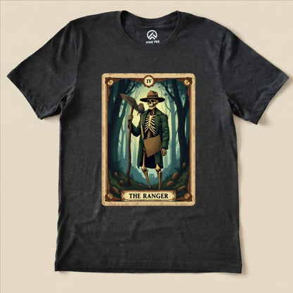 The Ranger Card Shirt Hike Tee T-Shirt Dark Grey Heather / S