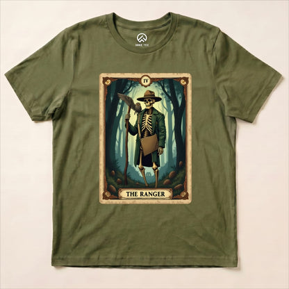 The Ranger Card Shirt Hike Tee T-Shirt Military Green / S